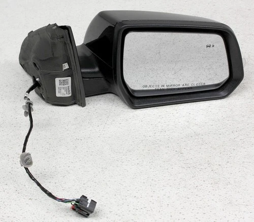 OEM Right Passenger Side Mirror Scratches  For GMC Acadia Midnight Blue 84840476