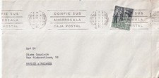 SA41h Spain Estepona 1966 Confie Sus Ahorrosala Caja to Harlem Netherlands cover