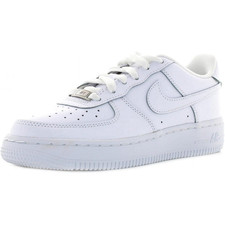 Nike Air Force 1 Sneakers AF1 Pre-School Size 11C PS Classic White Leather Shoes