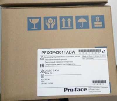 PRO-FACE TOUCH PANEL PFXGP4301TADW HMI New In Box FedEx or DHL or UPS