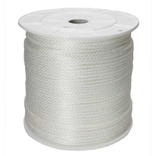 1/8" Solid Braid Nylon Rope 1000' 