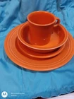 Fiesta Tangerine 4 Piece Place Setting