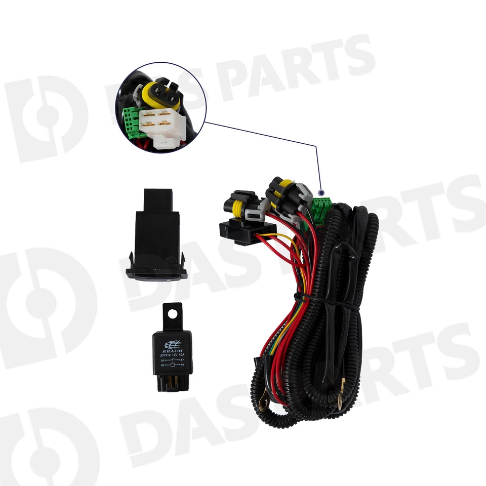 Grille Fog Light Kit Radiator Cover Bumper Bracket For Nissan ALTIMA 2016-2018 Foto 2 de 4