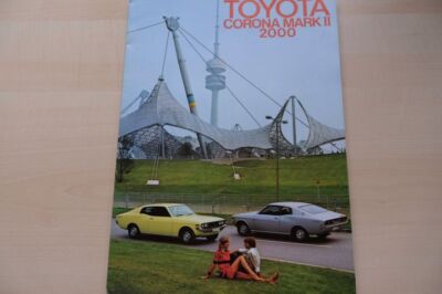 217504) Toyota Corona 2000 Mk II Prospekt 11/1972