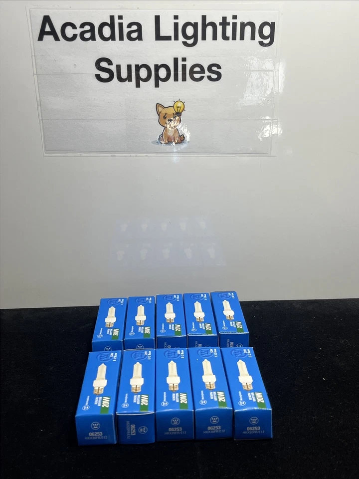 ⚡️Lot Of 10⚡️Westinghouse 20W Xenon/Krypton 120volt Frosted #06353 - Image 4 of 4
