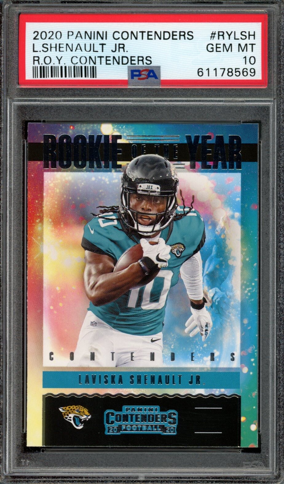 Laviska Shenault Jr. Panini Contenders Rookie of the Year Contenders #RYLSH Base