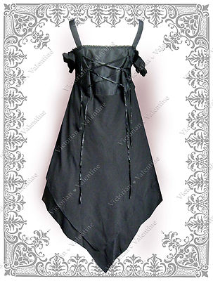 Steampunk Vintage Elegant Gothic Fairy Pirate Ruffle Halloween Gypsy Dress  1X