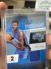 2018-19 Mo Bamba Panini Absolute Rookie Threads Level 2 Jersey/Patch RC /149