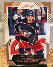 2022-23 Kent Johnson NHL Upper Deck O-Pee-Chee Glossy Rookies Bronze #R-3 MC