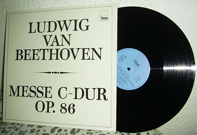 LP BEETHOVEN - MESSE C-DUR OP. 86 * SPANNHEIMER * ITON / KLINGBEIL GERMANY 
