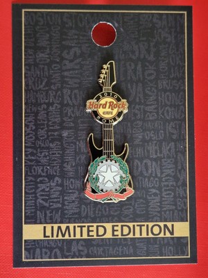 HRC Hard Rock Cafe Rome Rom Festa Della Republica 2010 Guitar LE250 new