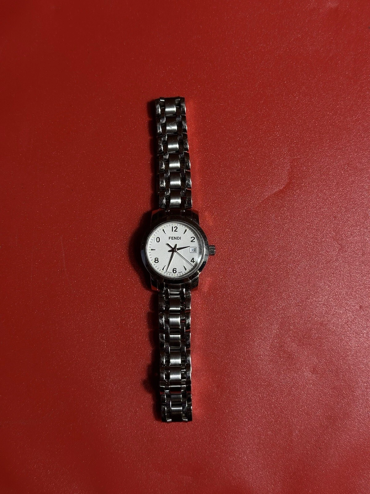 Orologio donna Fendi 2100L cristallo zaffiro 26mm quarzo NON TESTATO