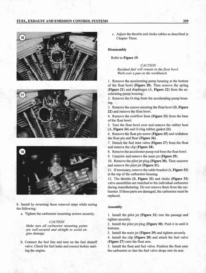 Руководство по сервисному ремонту 1998 Harley Davidson FLHT Electra Glide - Изображение 4 из 4