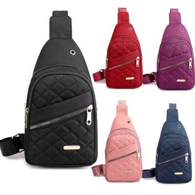 Women Sling Bag Chest Fanny Packs Cross Body Travel Shoulder Backpack Sports