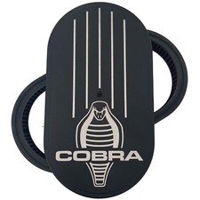 Ford Shelby Cobra Text Logo 15 Oval Air Cleaner Kit - Black - Ansen Usa Ford Shelby Cobra Text Logo 15 Oval Air Cleaner Kit - Black - Ansen Usa