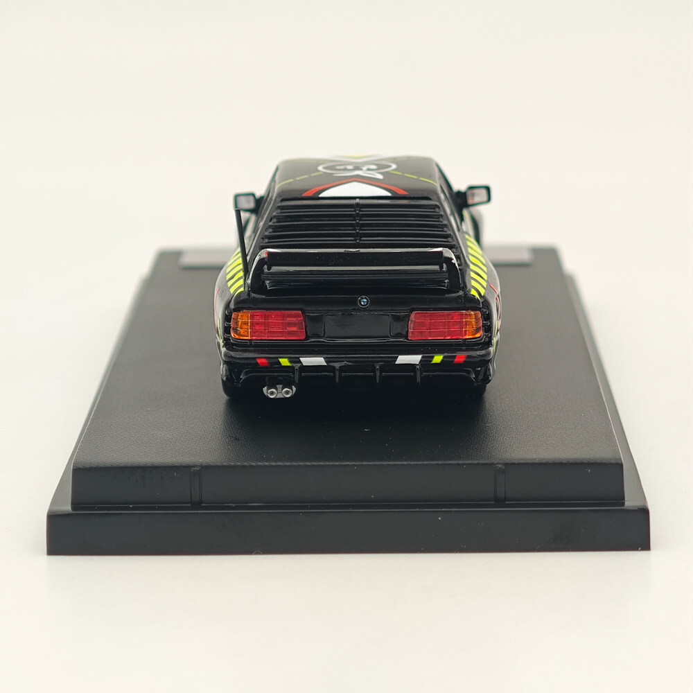 Modèle Réduit Diecast BMW M3 E30 Widebody - Echelle 1:64 - Noir - Street Warrior - Neuf