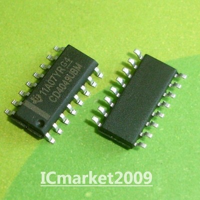 20 PCS CD4049UBM SOP-16 CD4049     Inverting  /Converter Chip IC #WD9#