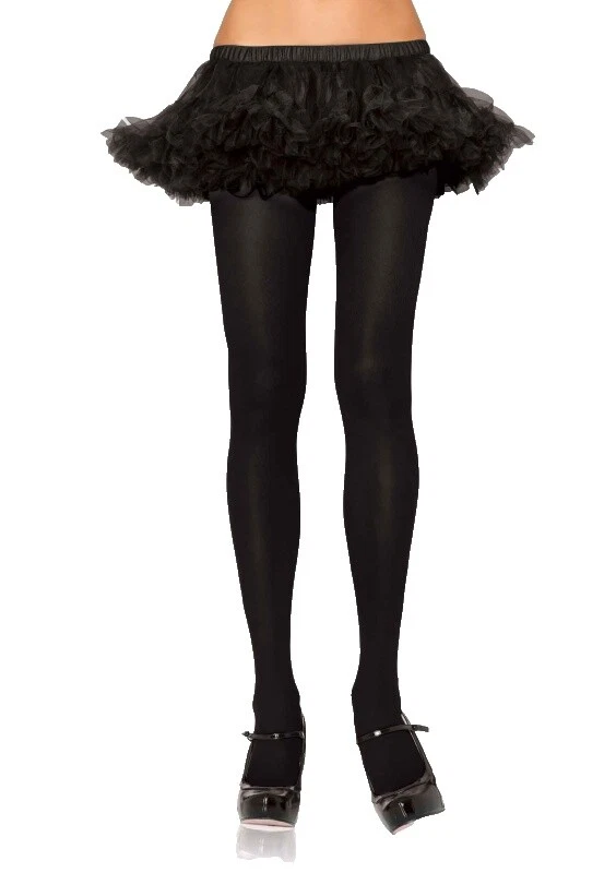 Pantimedias Negro Corazón Leg Avenue y Medias para Mujeres