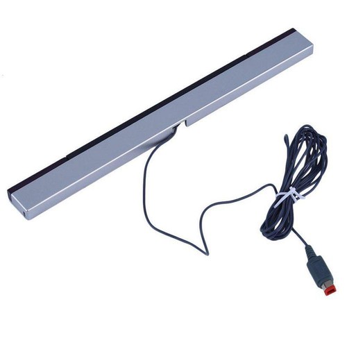 1x MOTION SENSOR BAR For Wii Wii U Wired IR Infrared Inductor Remote ☆ O6C6 - Picture 7 of 10