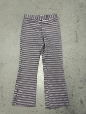 Vintage Levi's 1970s Sta-Prest Pattern Hippie 70s Psychedelic Pants Jeans Sz 30