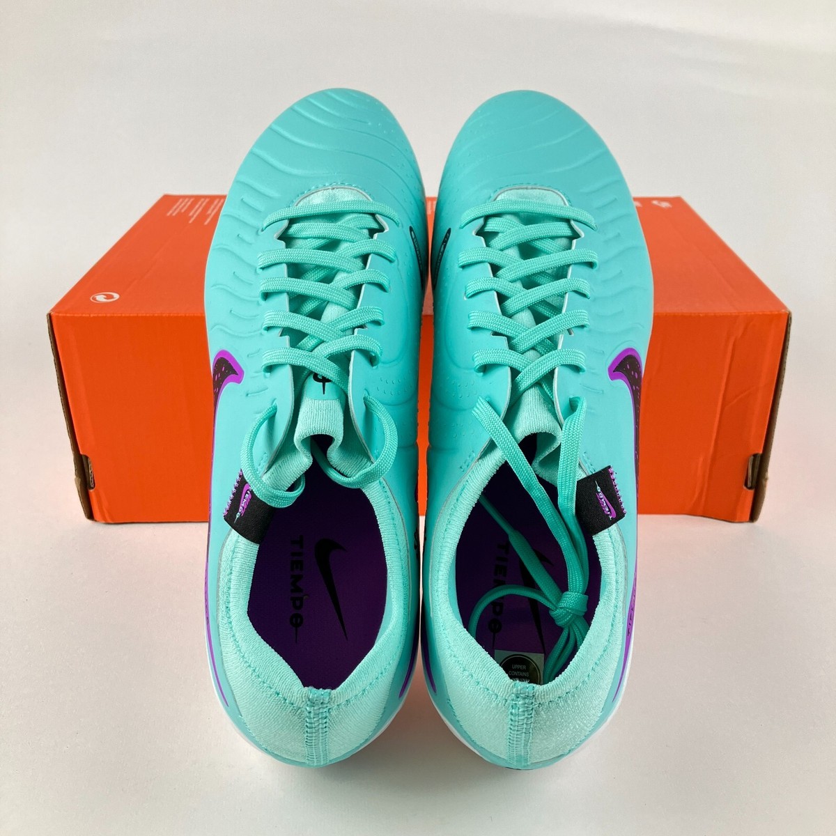 Nike Legend 10 Pro FG Turquoise DV4333-300 Men's Size 7.5 Cleats