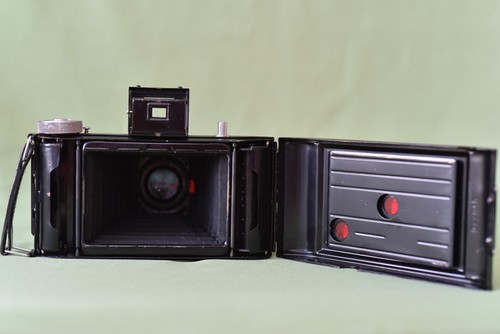 【Very Rare】1950's Belfoca Junior Belca Dresden folding camera Perfect Working - Picture 11 of 18
