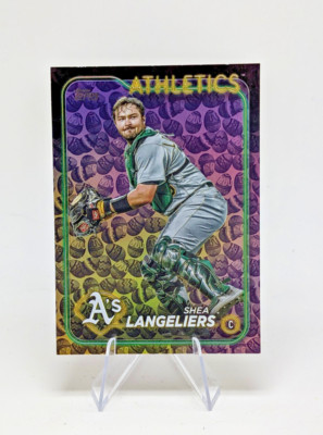 2024 Topps Series 1 #278 Shea Langeliers Easter Eggs SP