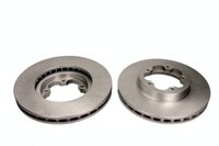 Quaro 2X Bremsscheibe Vorne Ø280 Mm InnenbelüFtet Beschichtet FüR Ford Transit