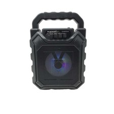 Cassa speaker bluetooth ricaricabile 10 watt con luci ingresso aux usb sd