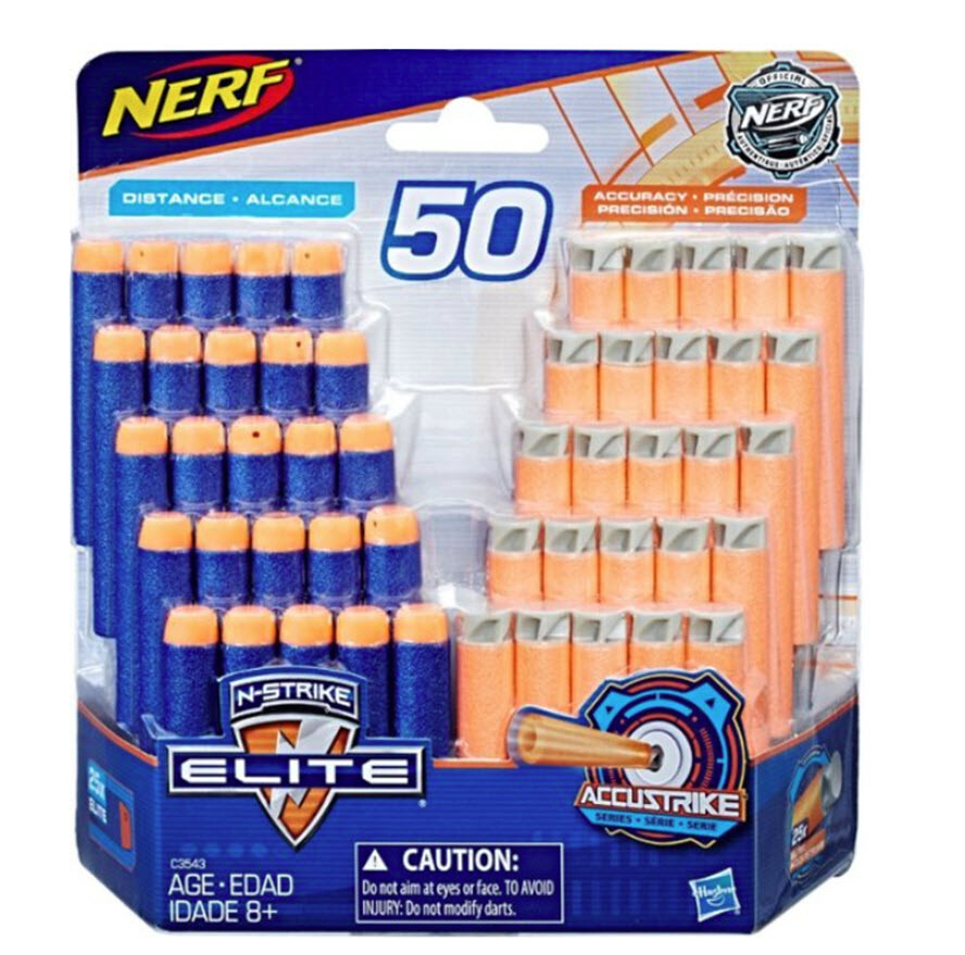 LOT 2- NERF N-Strike Icon Series SPECTRE REV-5 Blaster 60 DARTS 6
