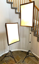 Aikiphoto M-150 Studio Flash Kit - 2x Lights, Soft Box, Yake L-302 Light Stands