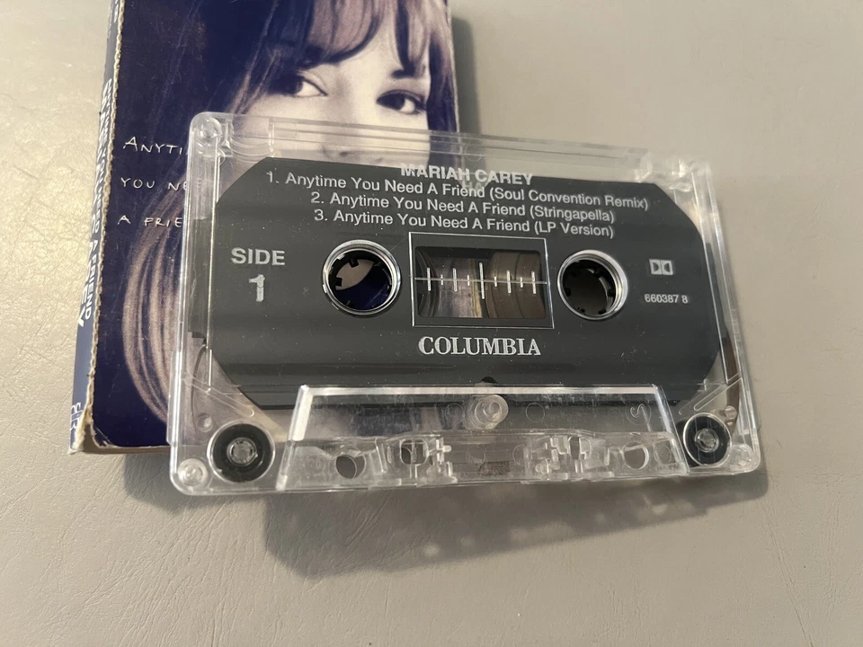 Mariah Carey ‘Anytime You Need A Friend’ 1994 Australian Cassingle Cassette Tape - Image 3 of 4
