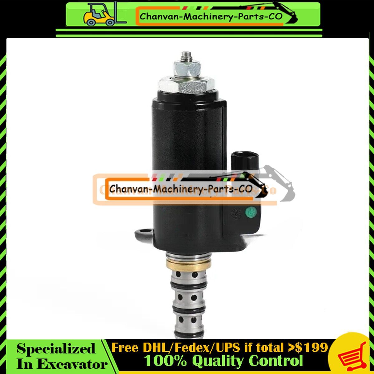 Solenoid Valve 4469585 Fit for Hitachi ZX450 ZX450-3 ZX460