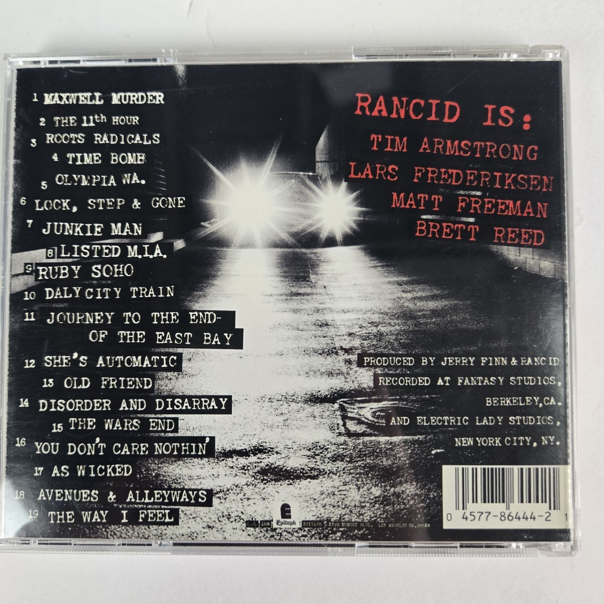 And Out Come the Wolves by Rancid (CD, Oct-2004, Epitaph (USA