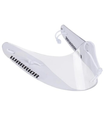 Warrior Lexan Hockey Lacrosse Goalie Mask Throat Neck Protector Guard SR Dangler