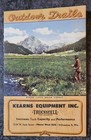 1947 Outdoor Trails Joe Godfrey Fish Calendar Kearns Equipment Milwaukee 8 Wis — photo 1