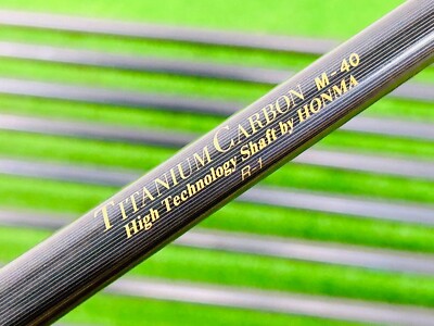 Honma LB-606 Iron 3-11+SW RH Titanium Carbon M-40 R-1 G10804 | eBay