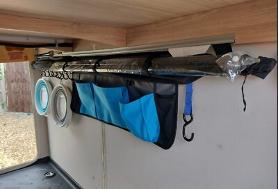 Wohnmobil Garage Aufbewahrungssystem - Kit C - integrierte Gurte, Hahnadapter