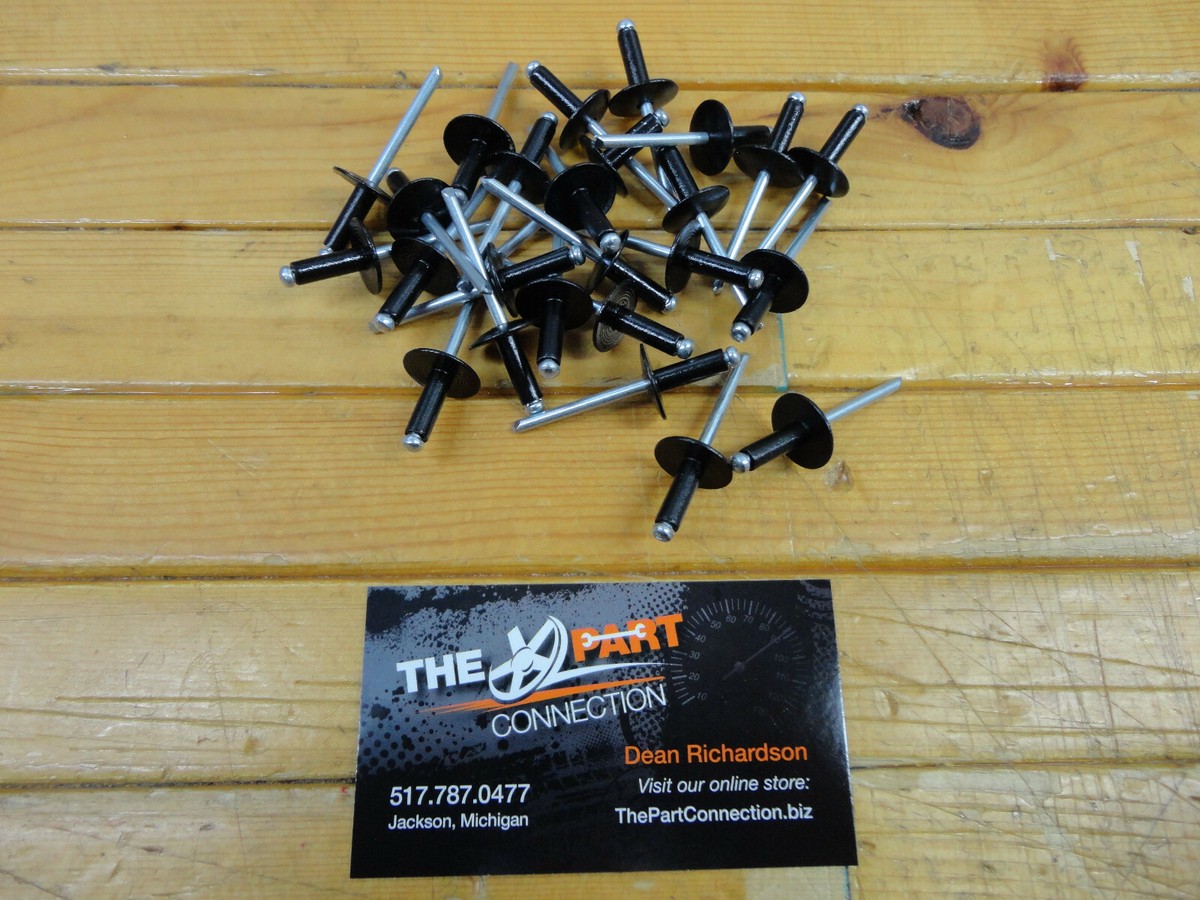 SKI-DOO 3/16 STEEL POP RIVET REPLACES OEM # 293150104 BAG OF 25 | eBay