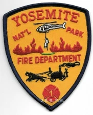 Wildland - Yosemite Nat'l. Park  Engine - 1, CA  (3.25" x 4" size) fire patch