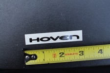Hoven Surfboards Skateboards Snowboards Clear Black V43B Vintage Surfing STICKER