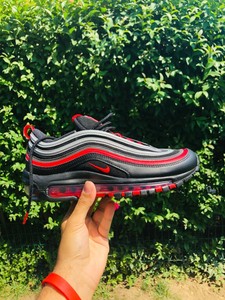 air max 97 black university red