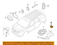 FORD OEM 11-15 Explorer Electrical Alarm Syst...
