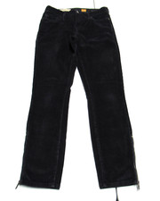 Womens Pilcro The Letterpress Dark Navy Low Rise Corduroy Skinny Pants Size 27