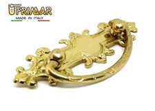 MANIGLIA CLASSICA PER MOBILE ANTICO INTERASSE mm.64 OTTONE LUCIDO ditta GIUSTI