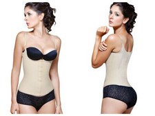 Shapewear for Women: Vedette 200 Renee Latex Underbust Waist Cincher.