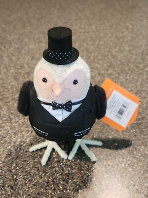 Target Halloween Hyde And Eek 2023 Radley tuxedo Fabric Bird Featherly Friends 