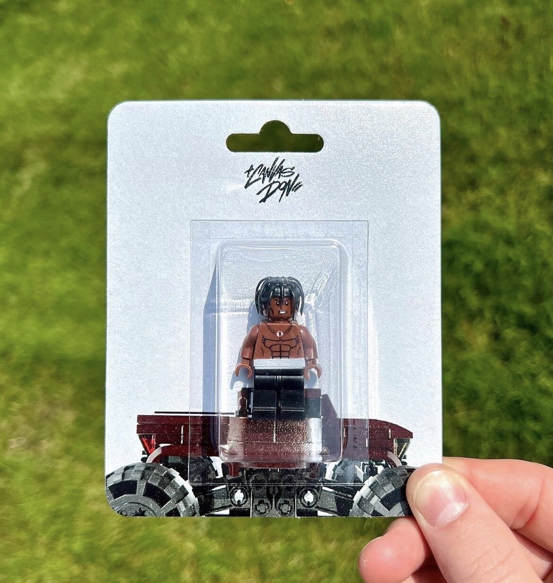 Travis Scott RODEO by Canvas Don Oh My Brick Side Lego-Moc LE