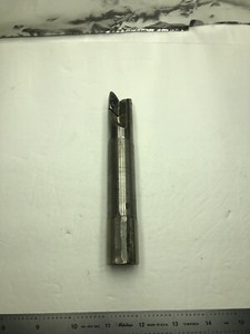 (1) MITSUBISHI 1" 2 Flute INDEXABLE COOLANT THRU END MILL