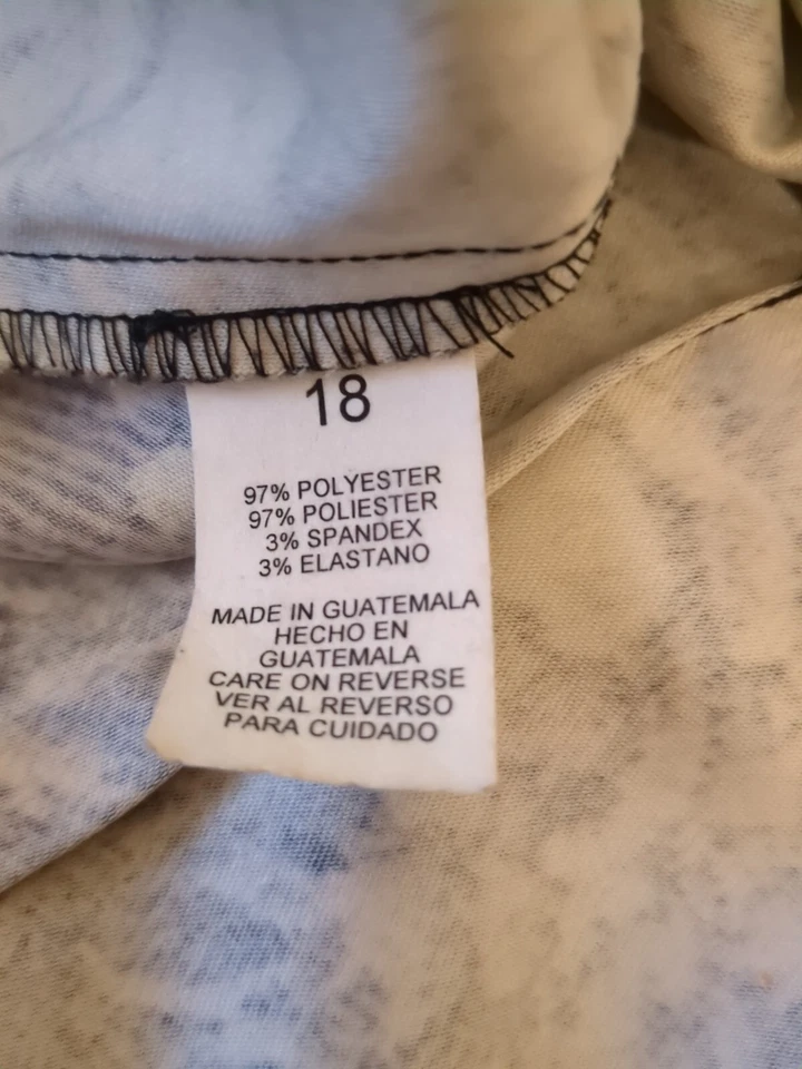 Briggs New York Floral Skirt Soft Long Size 18 Grandmacore - Image 4 of 4